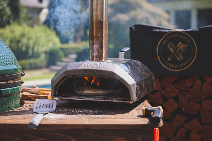 Pizza Cut Cooking Wood