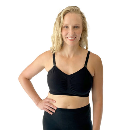 hands-free pumping &amp; nursing bra
