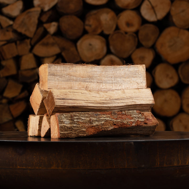 Premium Oak Firewood Box